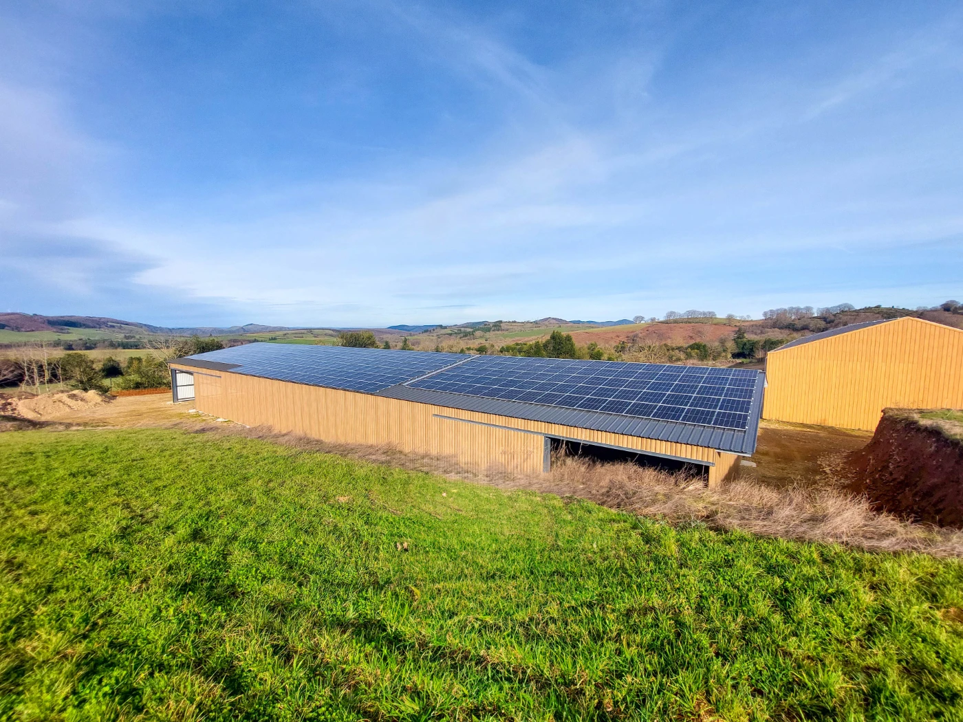 Construction de hangars agricoles solaires - Samsolar