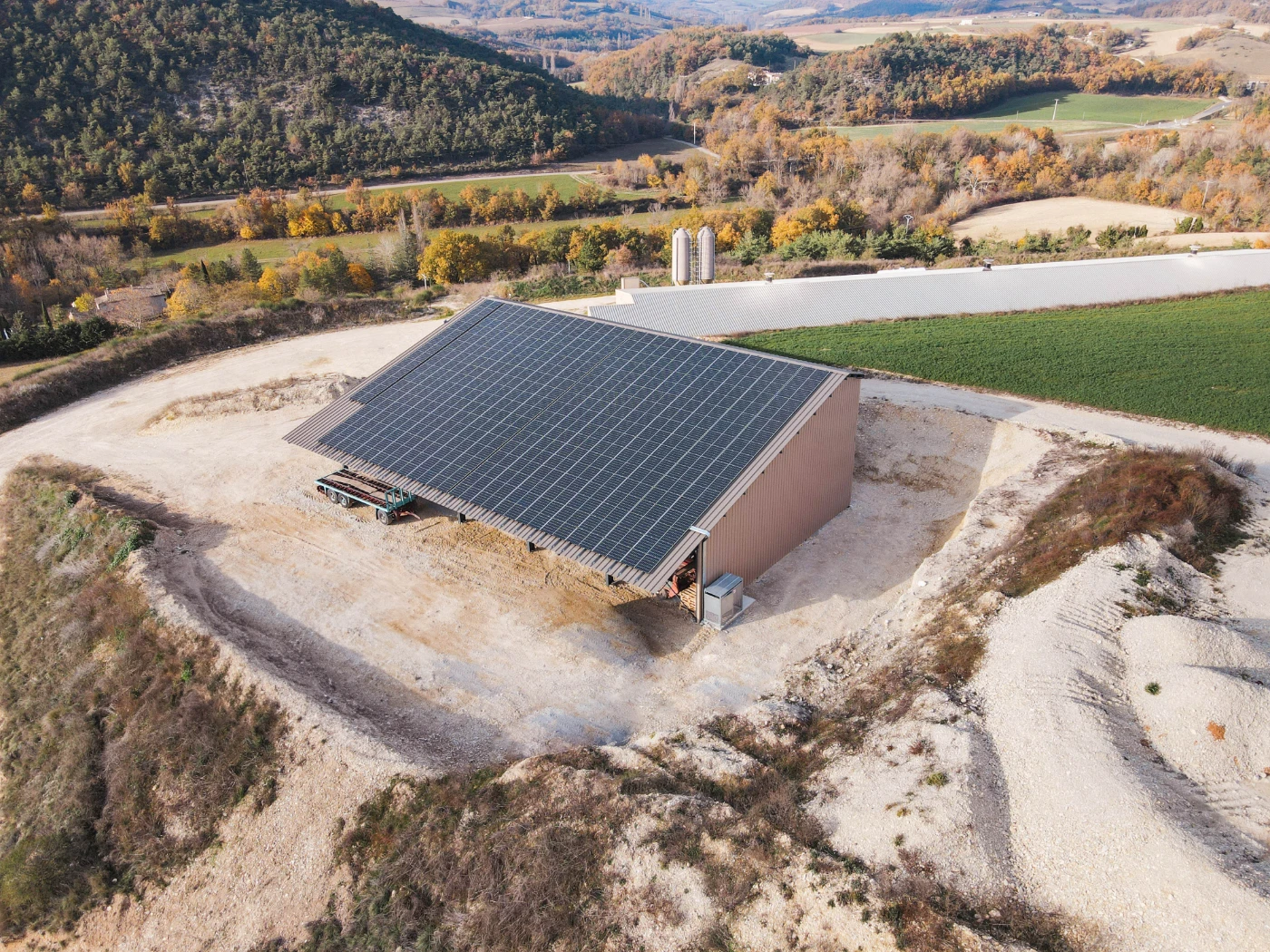 Construction de hangars agricoles solaires - Samsolar