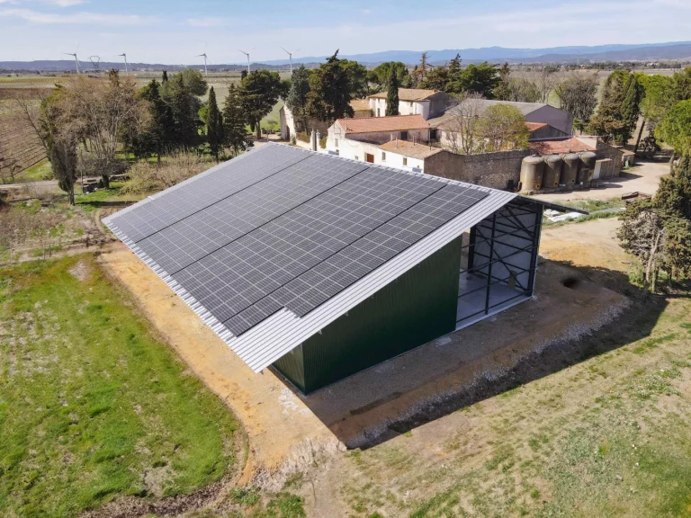 Construction de hangars agricoles solaires - Samsolar