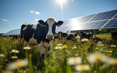 Agrivoltaïsme et élevage : comment les panneaux solaires peuvent améliorer la vie des animaux ?