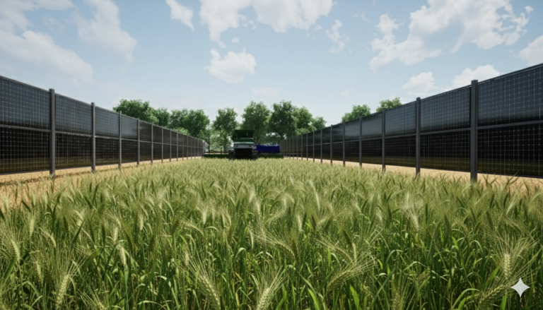 panneaux solaires verticaux